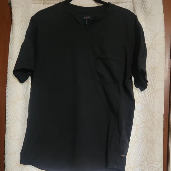 Good Man T-Shirt Black Short Sleeve Mens Large Work, Gorpcore - Picture 1 of 9